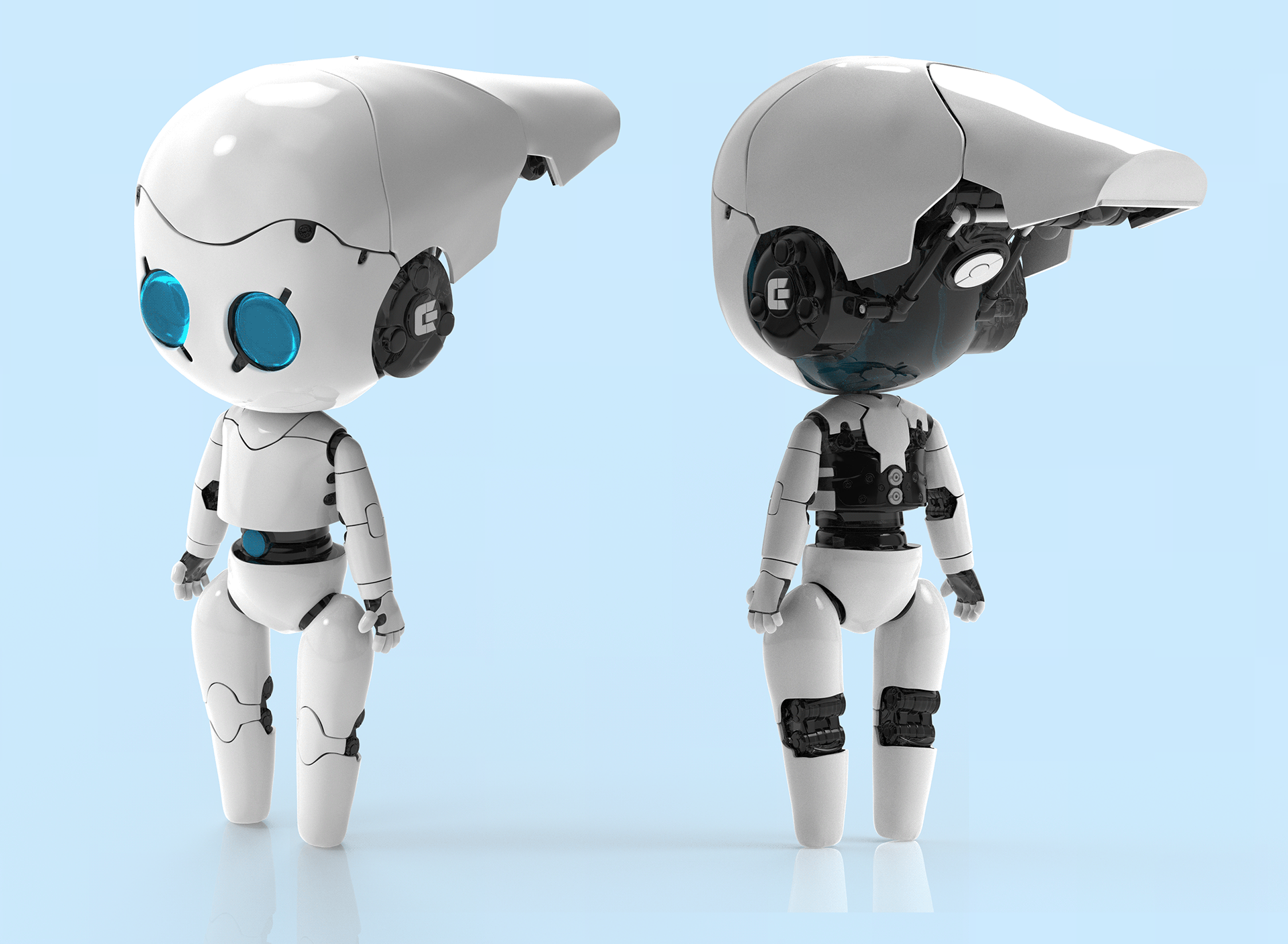 3D модель робота